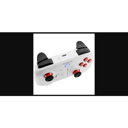Rampage Hydra Pro Pad bezprzewodowy RGB 2.4G Hall, spusty magnetyczne ze stacją ładującą biały