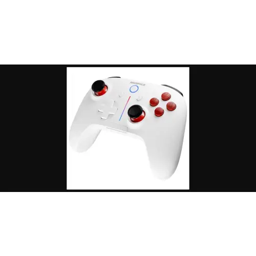 Rampage Hydra Pro Pad bezprzewodowy RGB 2.4G Hall, spusty magnetyczne biały
