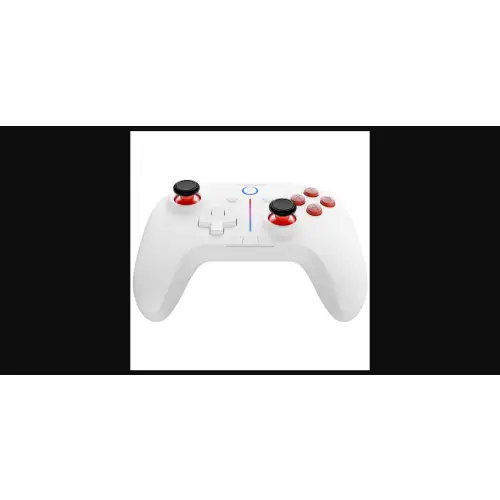 Rampage Hydra Pro Pad bezprzewodowy RGB 2.4G Hall, spusty magnetyczne biały
