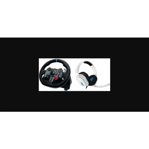 Logitech G29 Wheel + Astro A10 PS4 Headset White
