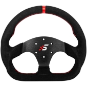 SIMAGIC Obręcz kierownicy 325 mm D-typ, bez piasty (HUB), zamsz, S404 SIMAGIC Obręcz kierownicy 325 mm D-typ, bez piasty (HUB), zamsz, S404