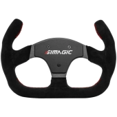 SIMAGIC Obręcz kierownicy 325 mm C-typ, bez piasty (HUB), zamsz, S406 SIMAGIC Obręcz kierownicy 325 mm C-typ, bez piasty (HUB), zamsz, S406