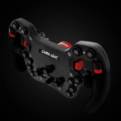SIMAGIC Kierownica FX 290mm, QR50, 4 łopatki: zmiana biegów, sprzęgło, S204