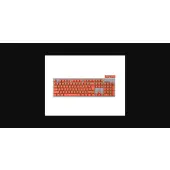 Genesis Lead 300 pomarańczowe Double Shot Keycaps