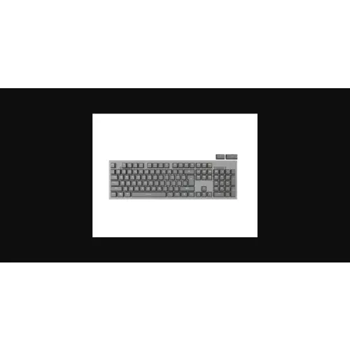 Genesis Lead 300 szare Double Shot Keycaps