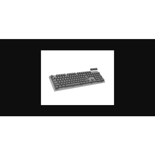 Genesis Lead 300 szare Double Shot Keycaps