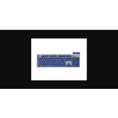 Genesis Lead 300 granatowe Double Shot Keycaps