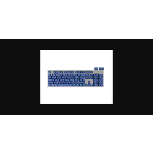 Genesis Lead 300 granatowe Double Shot Keycaps