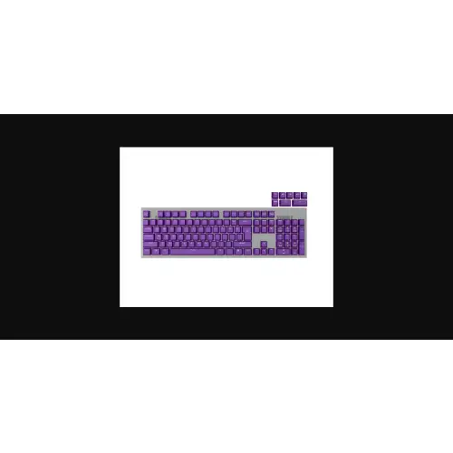 Genesis Lead 300 fioletowe Double Shot Keycaps