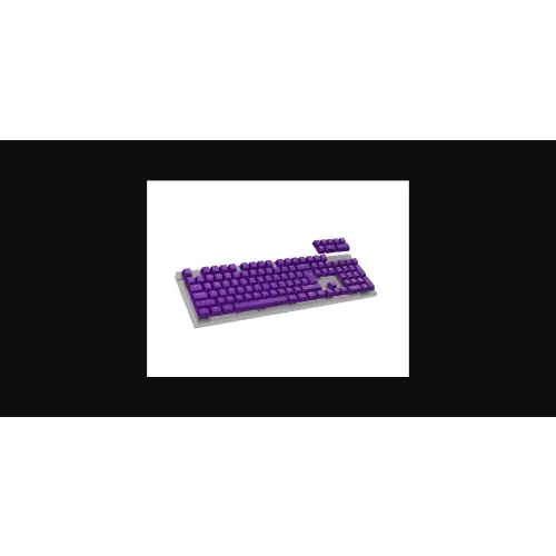 Genesis Lead 300 fioletowe Double Shot Keycaps