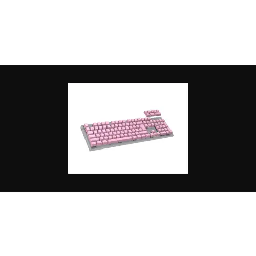 Genesis Lead 300 różowe Double Shot Keycaps