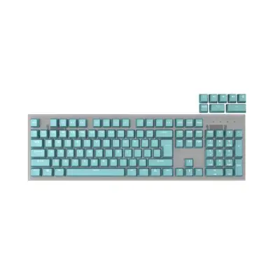 Genesis Lead 300 miętowe Double Shot Keycaps