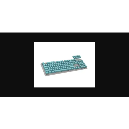 Genesis Lead 300 miętowe Double Shot Keycaps