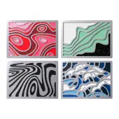 HyperX Abstract Series Magnetic Badge