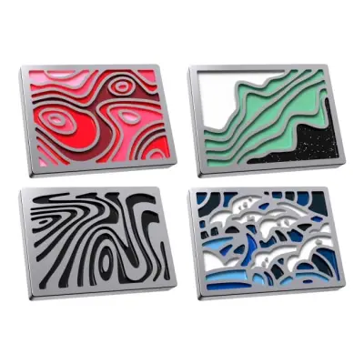 HyperX Abstract Series Magnetic Badge