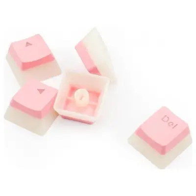 Redragon Zestaw Keycapów A130 PBT Doubleshot Pink