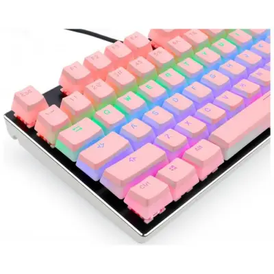 Redragon Zestaw Keycapów A130 PBT Doubleshot Pink