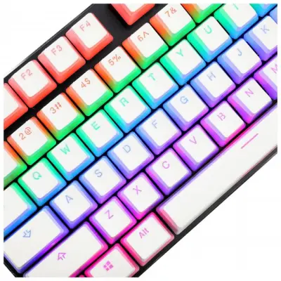 Redragon Zestaw Keycapów A130 PBT Doubleshot White