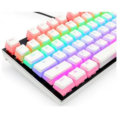 Redragon Zestaw Keycapów A130 PBT Doubleshot White