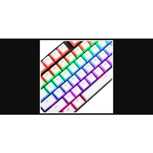 Redragon Zestaw Keycapów A130 PBT Doubleshot White
