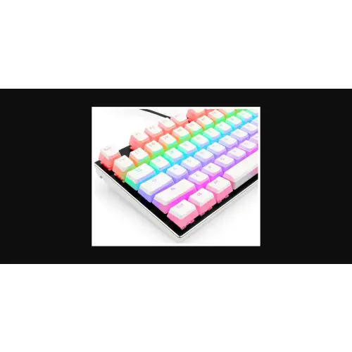 Redragon Zestaw Keycapów A130 PBT Doubleshot White