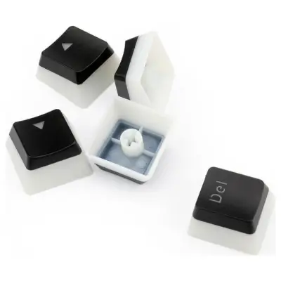 Redragon Zestaw Keycapów A130 PBT Doubleshot Black