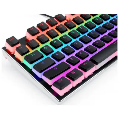Redragon Zestaw Keycapów A130 PBT Doubleshot Black