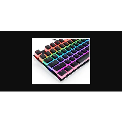 Redragon Zestaw Keycapów A130 PBT Doubleshot Black
