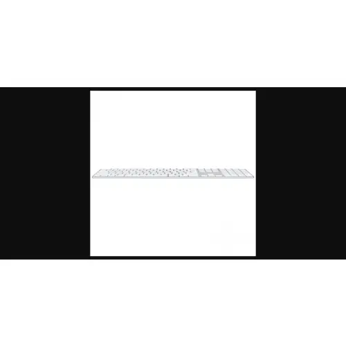 Magic Keyboard with Touch ID and Numeric Keypad for Mac models with Apple silicon White