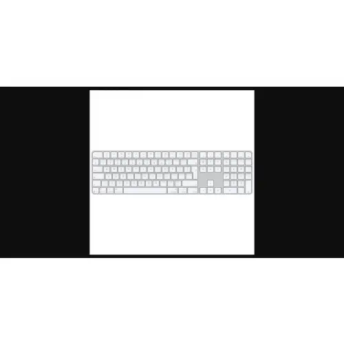 Apple Magic Keyboard Touch ID pole numeryczne US Int. biały
