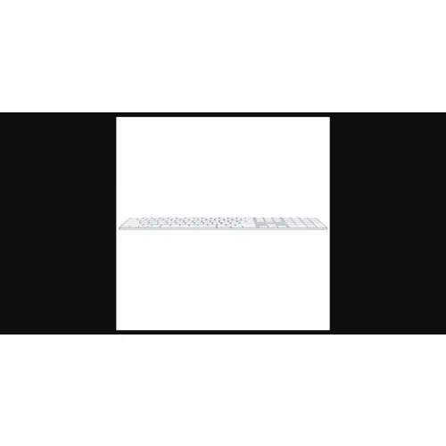Apple Magic Keyboard Touch ID pole numeryczne US Int. biały