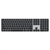 Apple Magic Keyboard with Touch ID and Numeric Keypad for Mac models with Apple silicon - US English - Black Keys