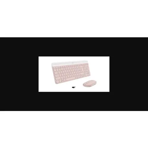 Logitech MK470 Różowa