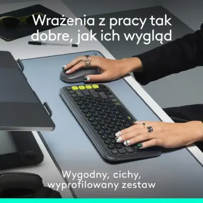 Logitech POP ICON Combo Grafitowy