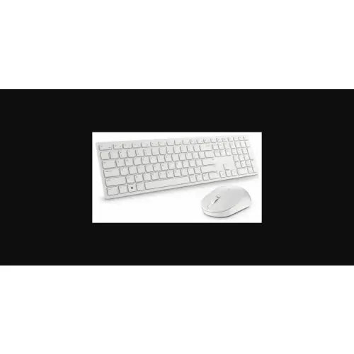Dell Keyboard And Mouse KM5221W White