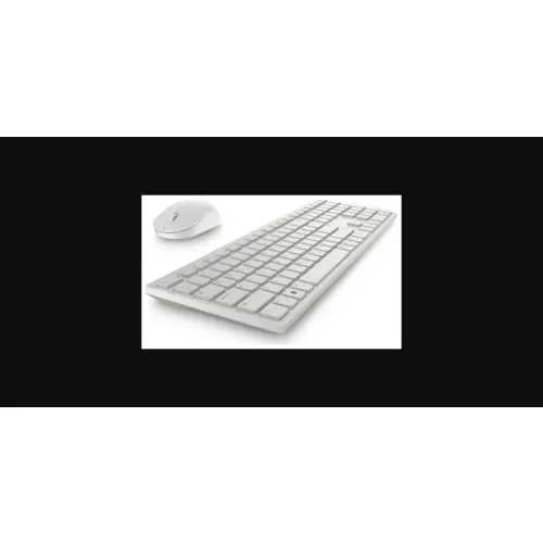 Dell Keyboard And Mouse KM5221W White
