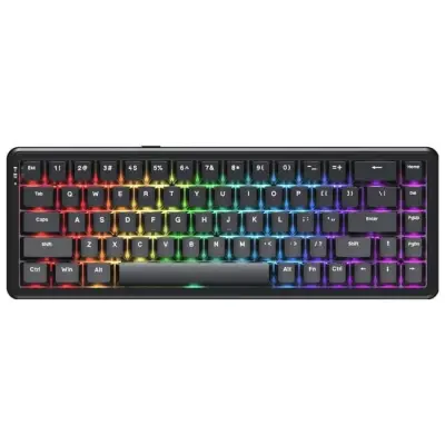 Klawiatura mechaniczna przewodowa Ajazz AK680 MAX Magnetic Switch RGB czarna