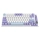 Klawiatura mechaniczna bezprzewodowa Ajazz AK820 Pro Gift Switch Purple White Blue RGB