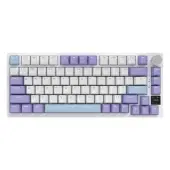 Klawiatura mechaniczna bezprzewodowa Ajazz AK820 Pro Flying Fish Switch Purple White Blue RGB