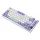 Klawiatura mechaniczna bezprzewodowa Ajazz AK820 Pro Flying Fish Switch Purple White Blue RGB