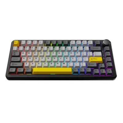 Klawiatura mechaniczna przewodowa Ajazz AK820 MAX Magnetic switches Black Gray Yellow RGB