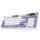 Klawiatura mechaniczna bezprzewodowa Ajazz AK980 V2 Gift Switch V2 Purple White Blue z ekranem