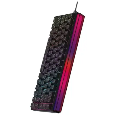 Klawiatura mechaniczna przewodowa Ajazz NK68 Red Switch czarna