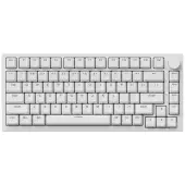 Klawiatura mechaniczna przewodowa Ajazz AK820 Red Switch biała