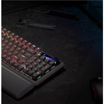 Klawiatura gamingowa Corsair VANGUARD PRO 96 MGX przewodowa magnetyczna podświetlana czarna