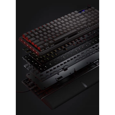Klawiatura gamingowa Corsair VANGUARD PRO 96 MGX przewodowa magnetyczna podświetlana czarna