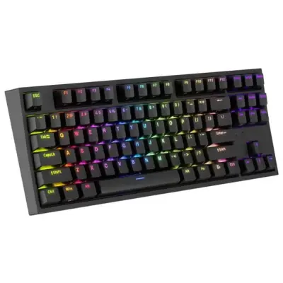 Genesis Thor 404 TKL czarna RGB Gateron Yellow Pro