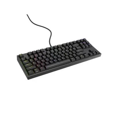 Genesis Thor 404 TKL czarna RGB Gateron Yellow Pro