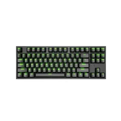 Genesis Thor 404 TKL czarna RGB Gateron Yellow Pro