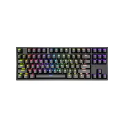 Genesis Thor 404 TKL czarna RGB Gateron Yellow Pro